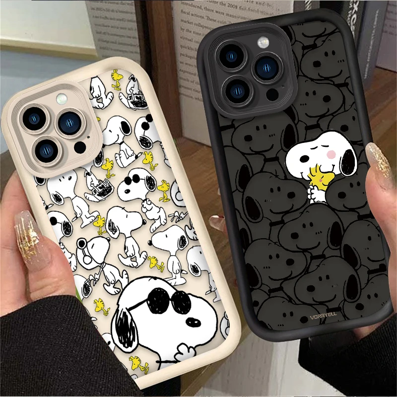 Cartoon Snoopy Phone Case for iPhone