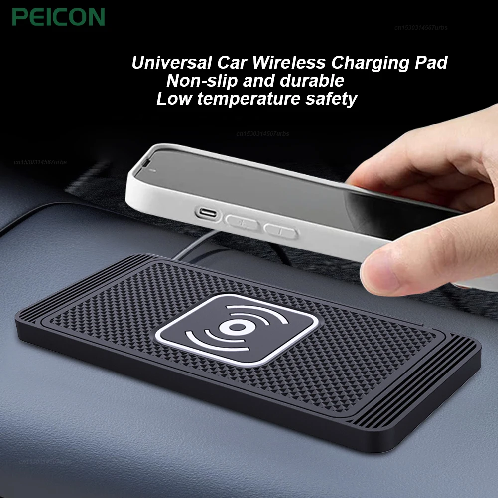 Fast Wireless Car Charger for iPhone Samsung