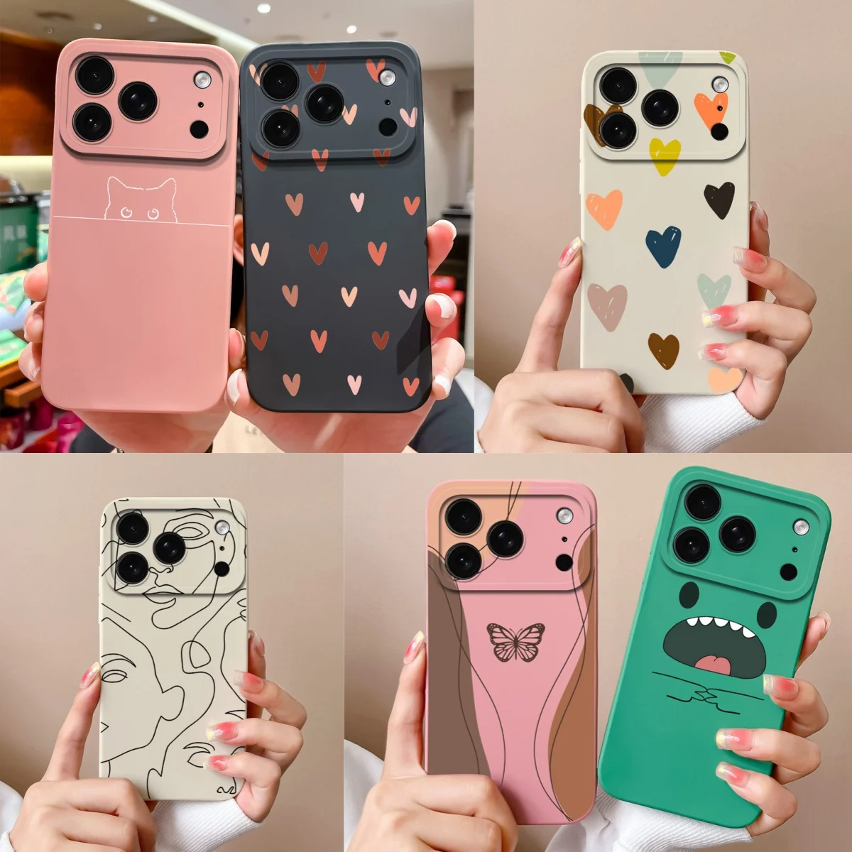 Butterfly Love Heart Case for iPhone 17