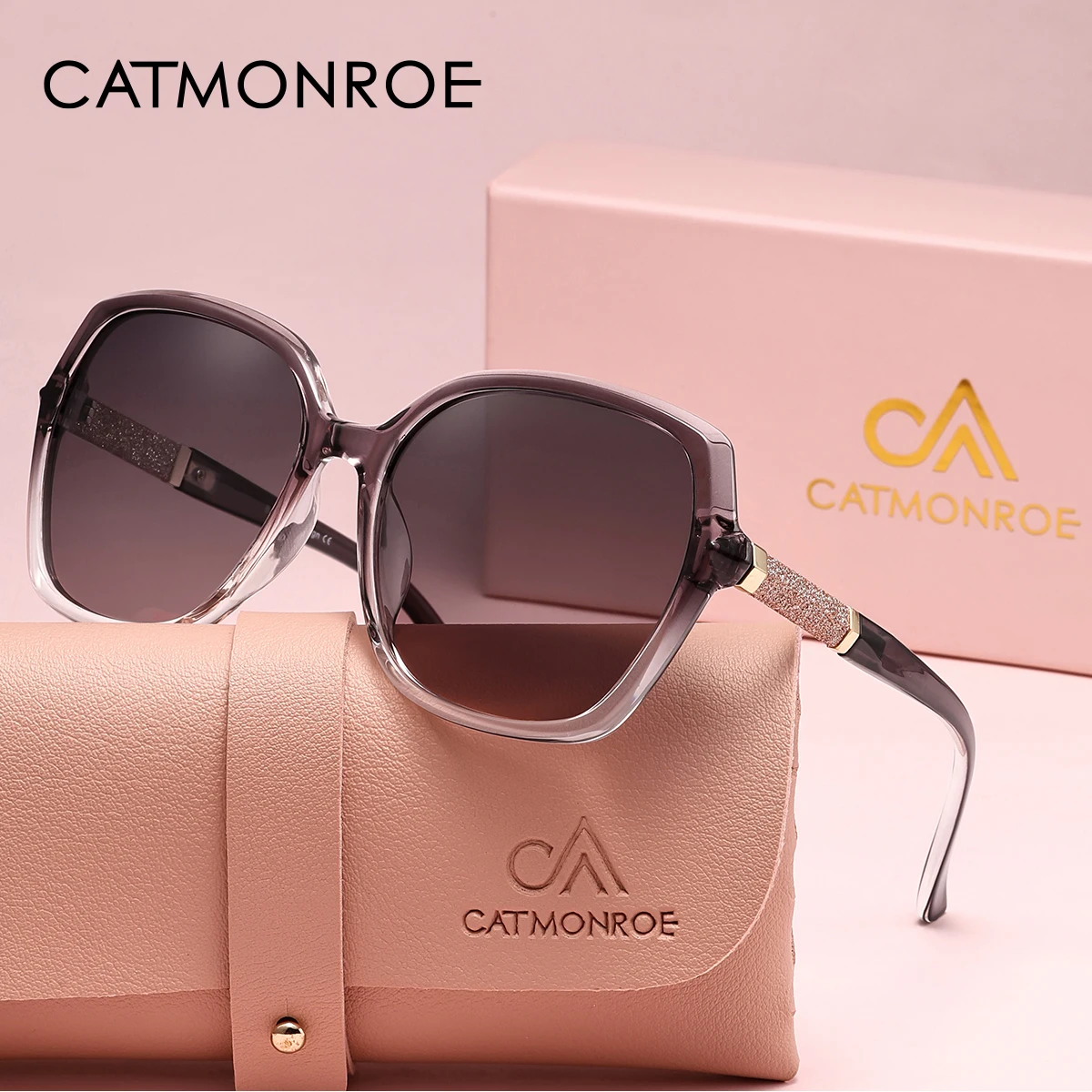 CATMONROE Women’s Luxury Polarized Sunglasses