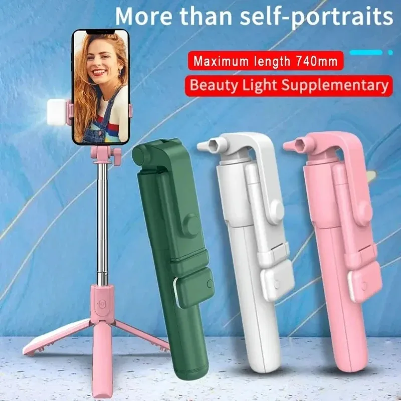 Wireless Bluetooth Selfie Stick Tripod