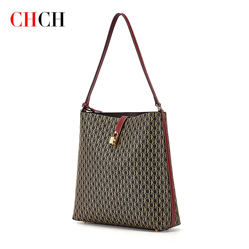CHCH Women's Minimalist PVC Tote Bag