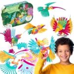 clixo jungle birds magnetic building set