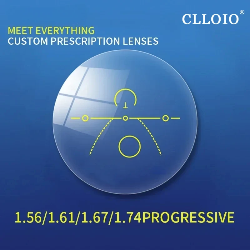 CLLOIO Progressive Multifocal Prescription Lenses