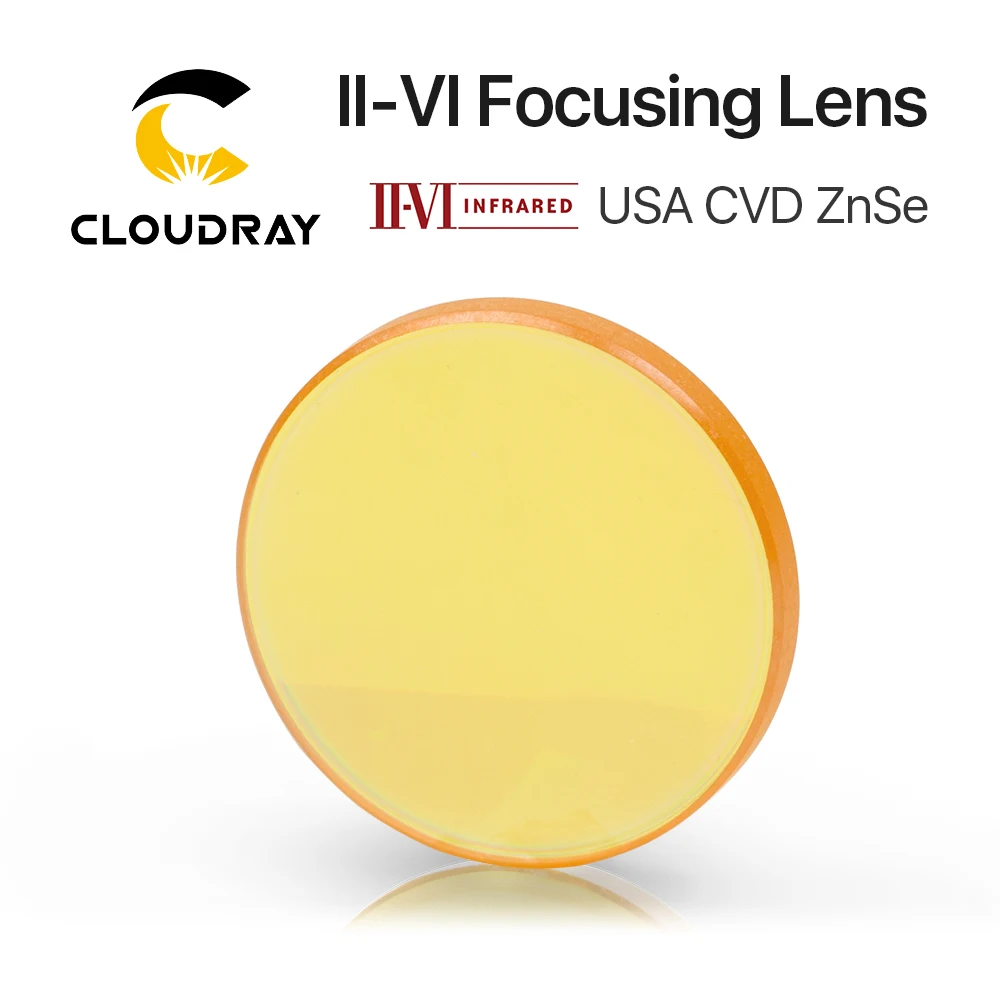 Cloudray II-VI ZnSe Focus Lens for CO2 Lasers