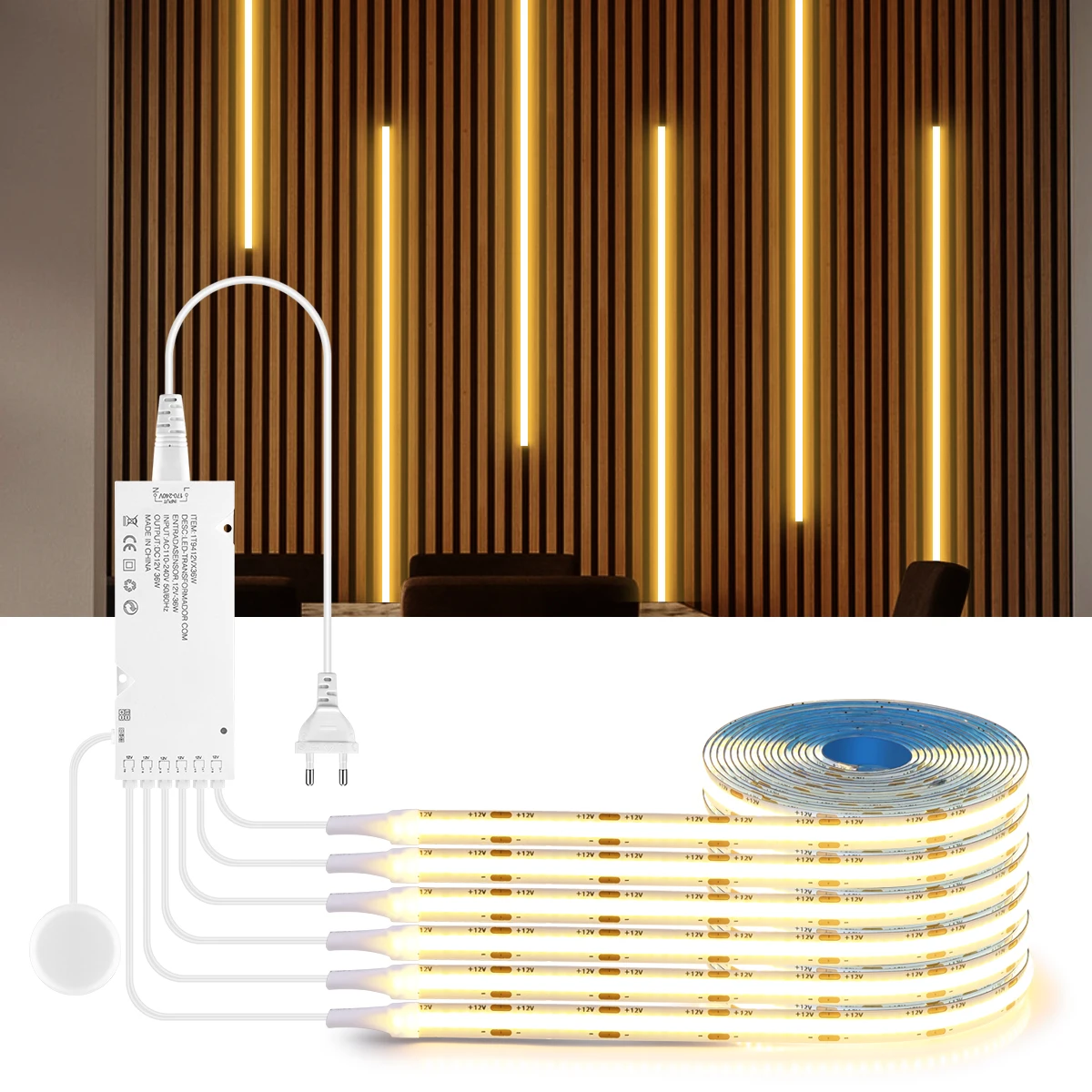 مصباح LED ذكي لفك الدفء