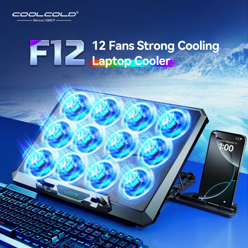 وسادة تبريد الكمبيوتر المحمول COOLCOLD