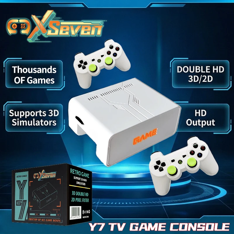 صندوق ألعاب Coopreme X7 Y7 مع تحكم مزدوج