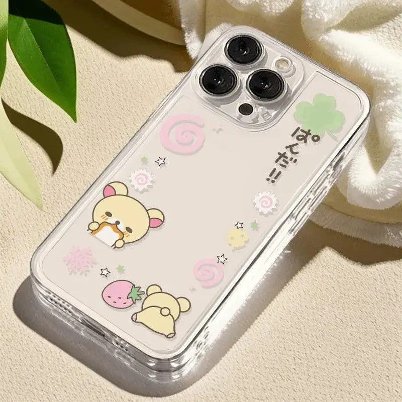 Cute Kawaii Bear Phone Case for iPhone
