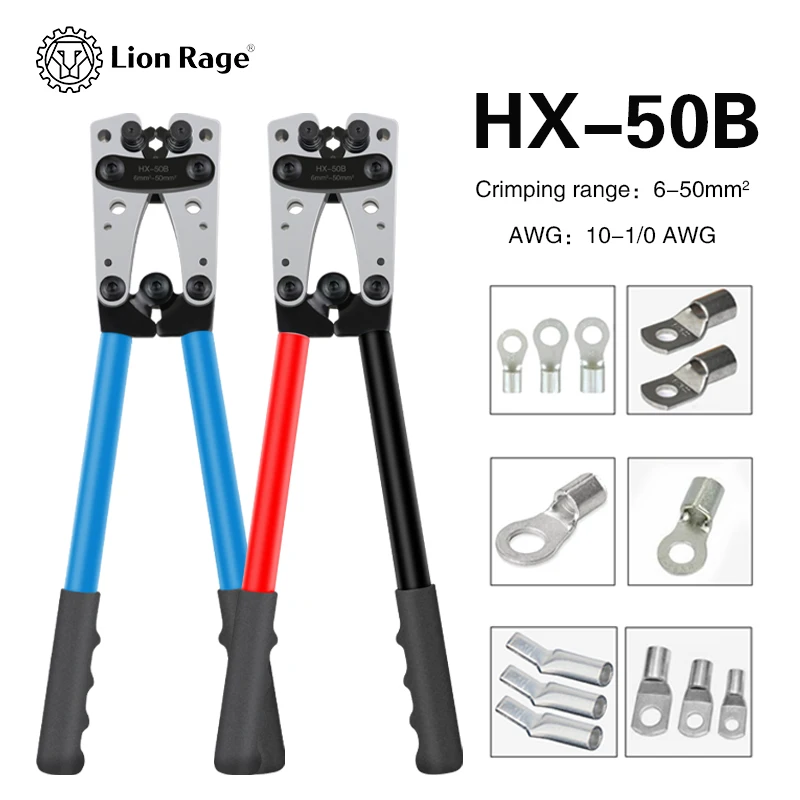 Hex Crimp Tool for Battery Cables