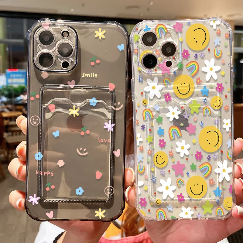 Cute Smile Transparent Phone Case