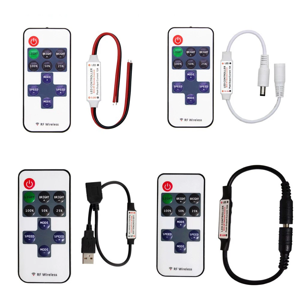 وحدة تحكم LED لاسلكية صغيرة 11 مفتاح