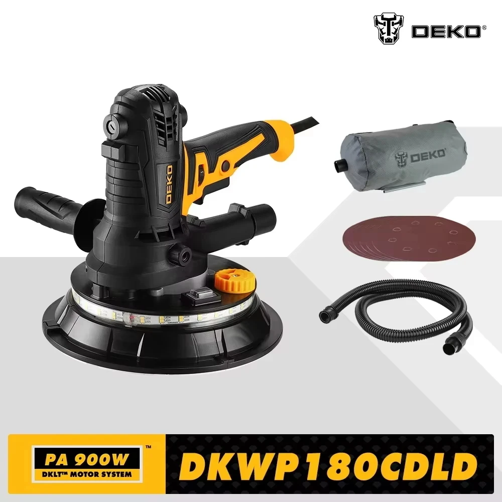 900W Drywall Sander with LED Light