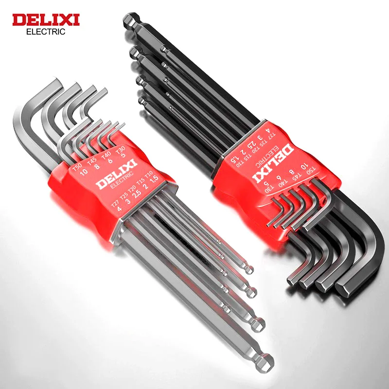مجموعة مفاتيح ألين كهربائية من DELIXI