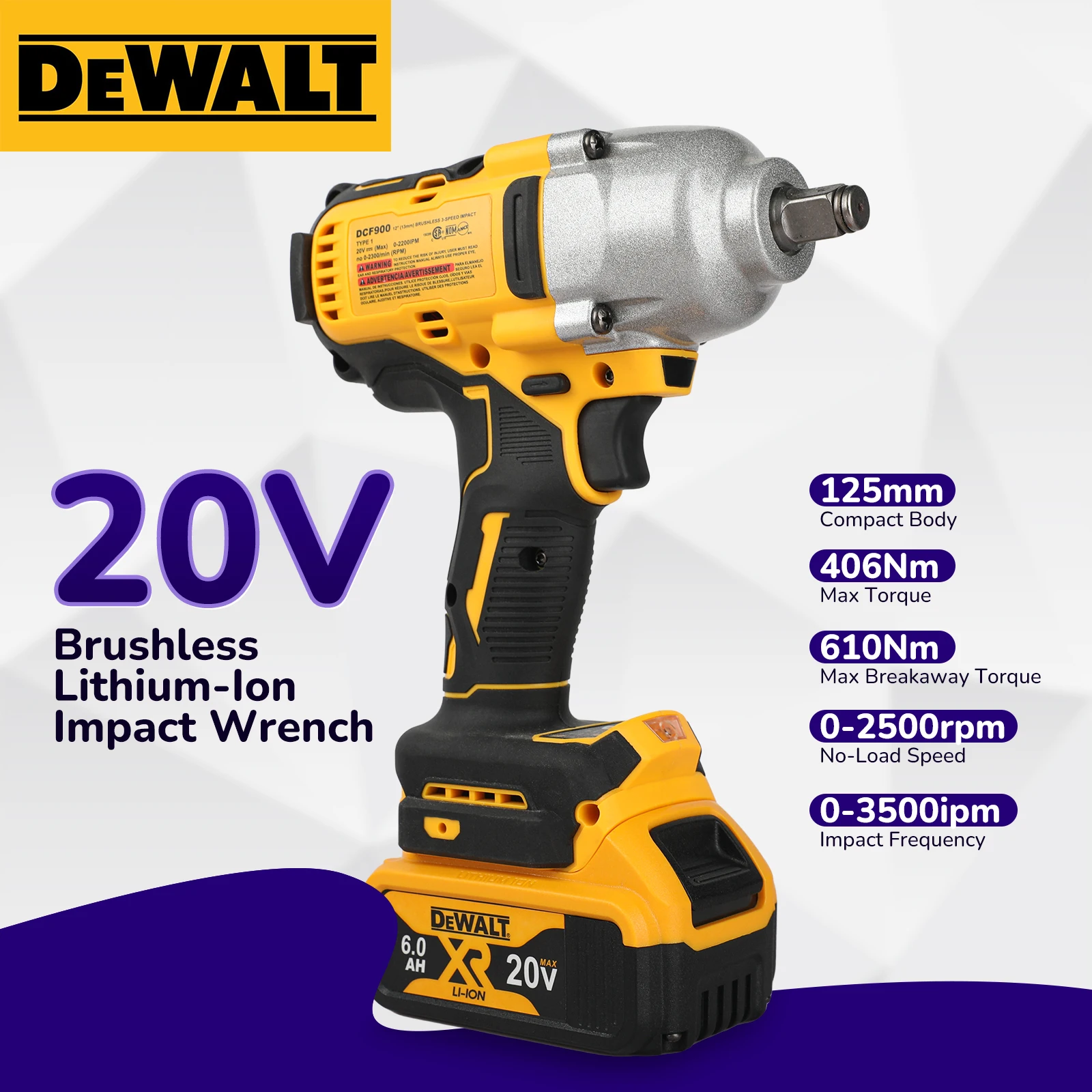 DeWalt DCF900 High Torque Impact Wrench