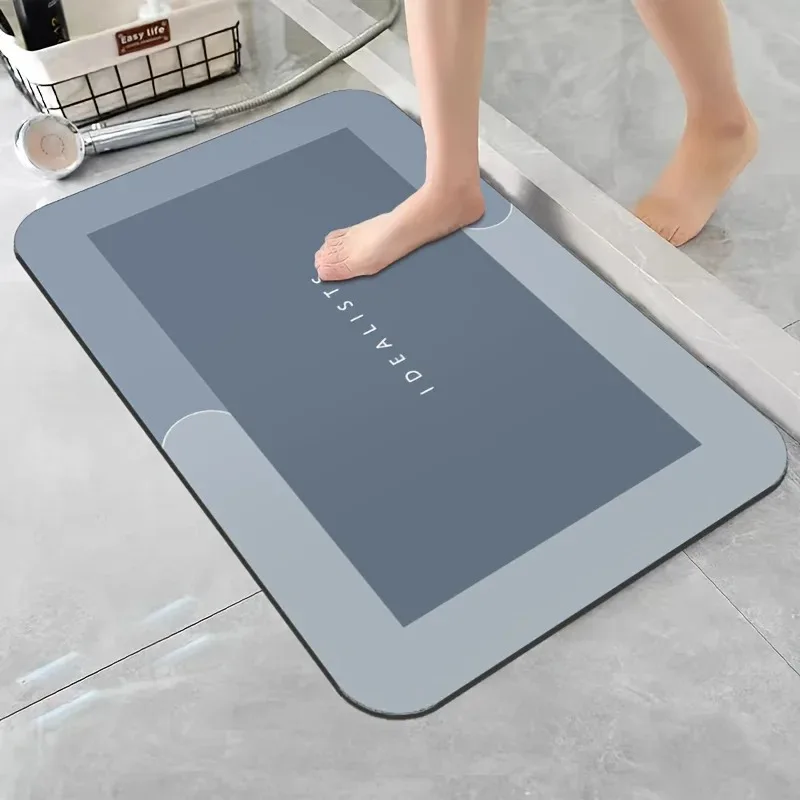 Super Absorbent Diatomaceous Earth Bath Mat