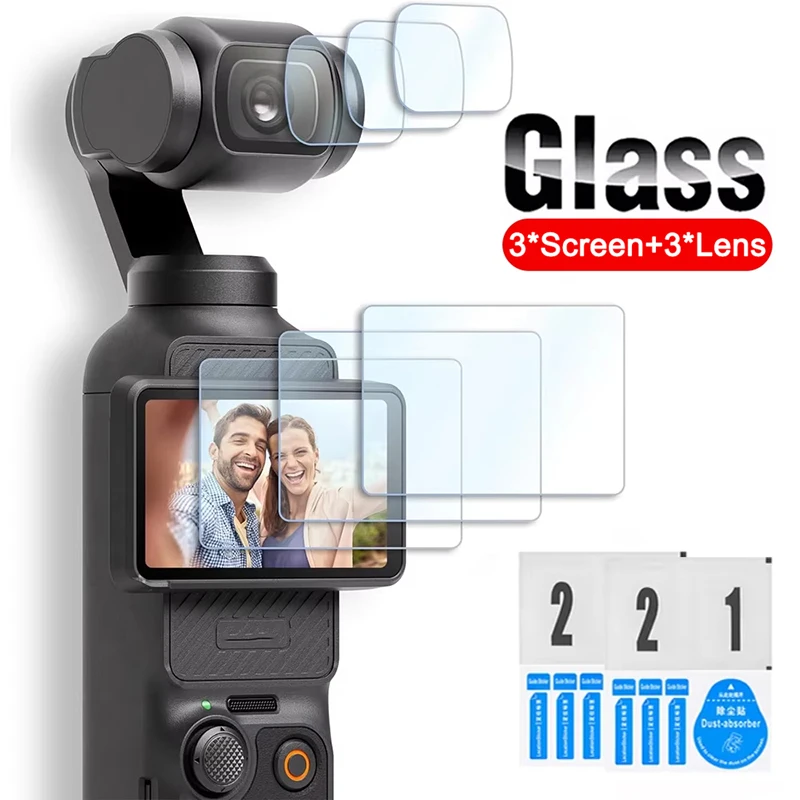 عدسة كاميرا وحماية للشاشة DJI Pocket 3