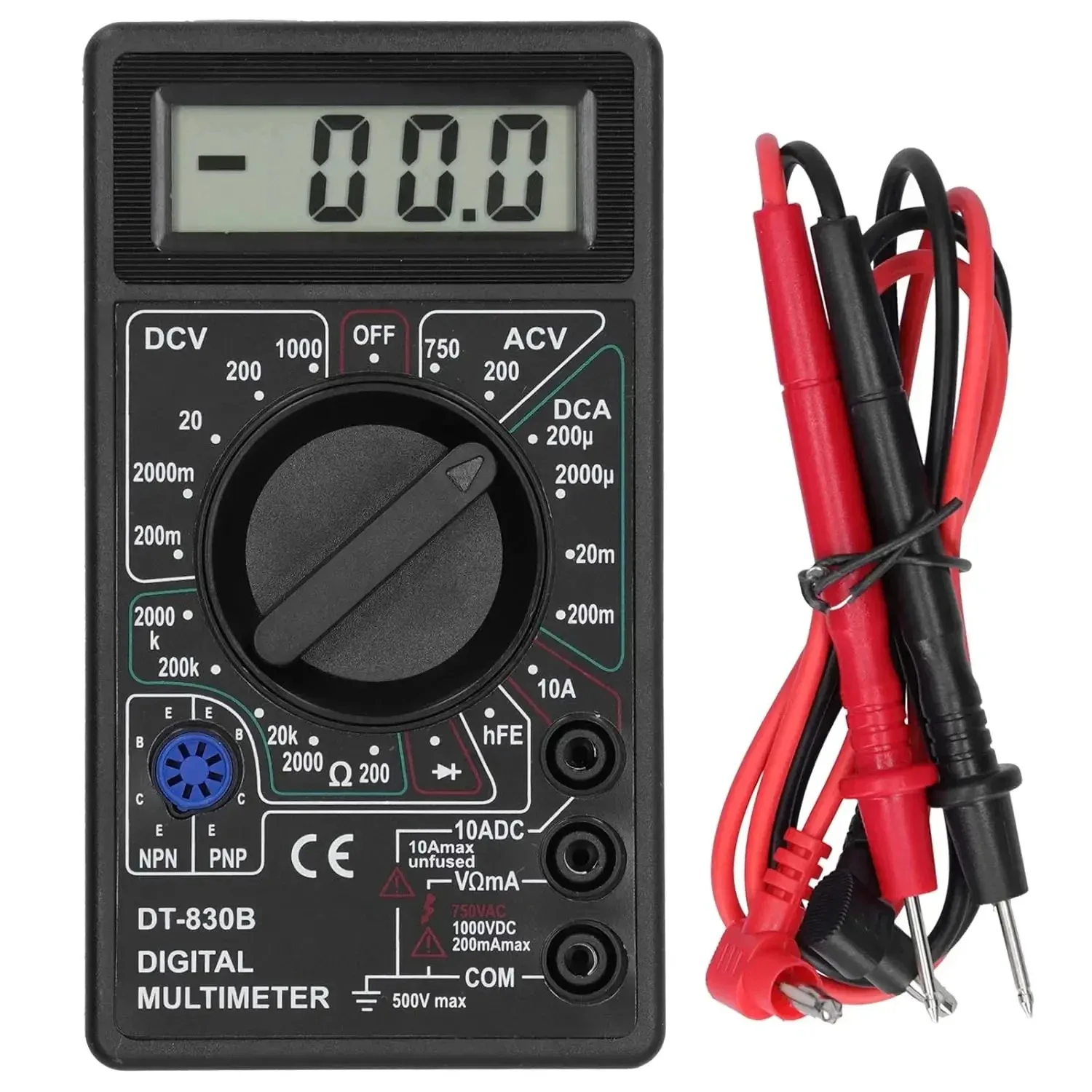 DT-830B Digital Multimeter – Versatile Testing Tool