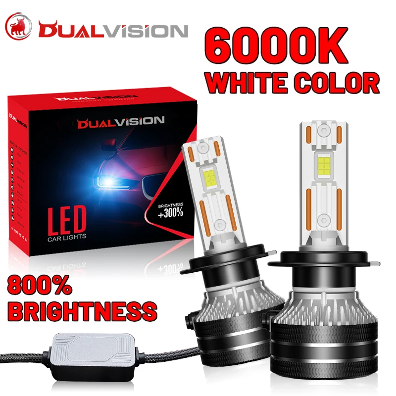 مصباح LED مزدوج الرؤية للسيارات