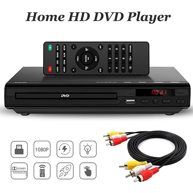 مشغل أقراص DVD بدقة 1080P