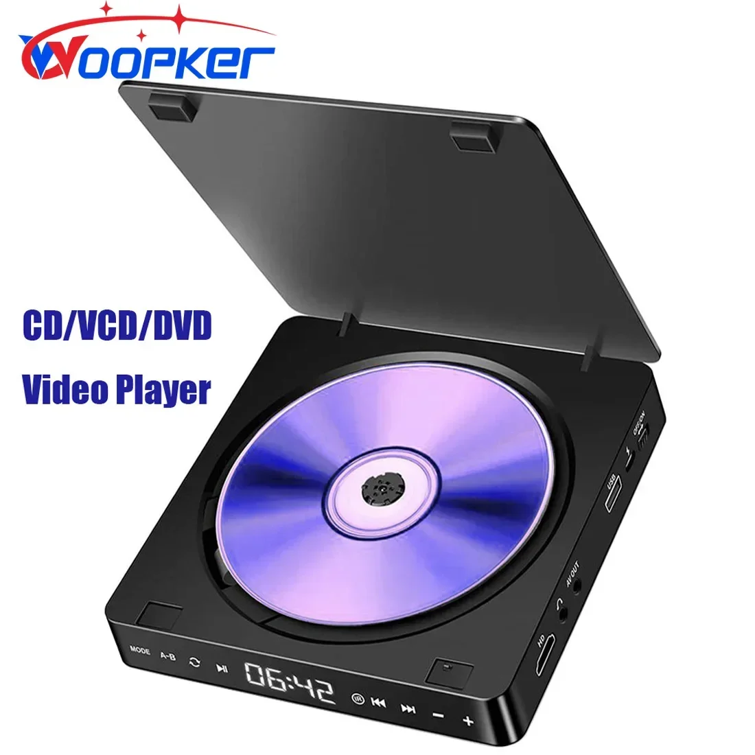 مشغل DVD Woopker KC-708 HD محمول