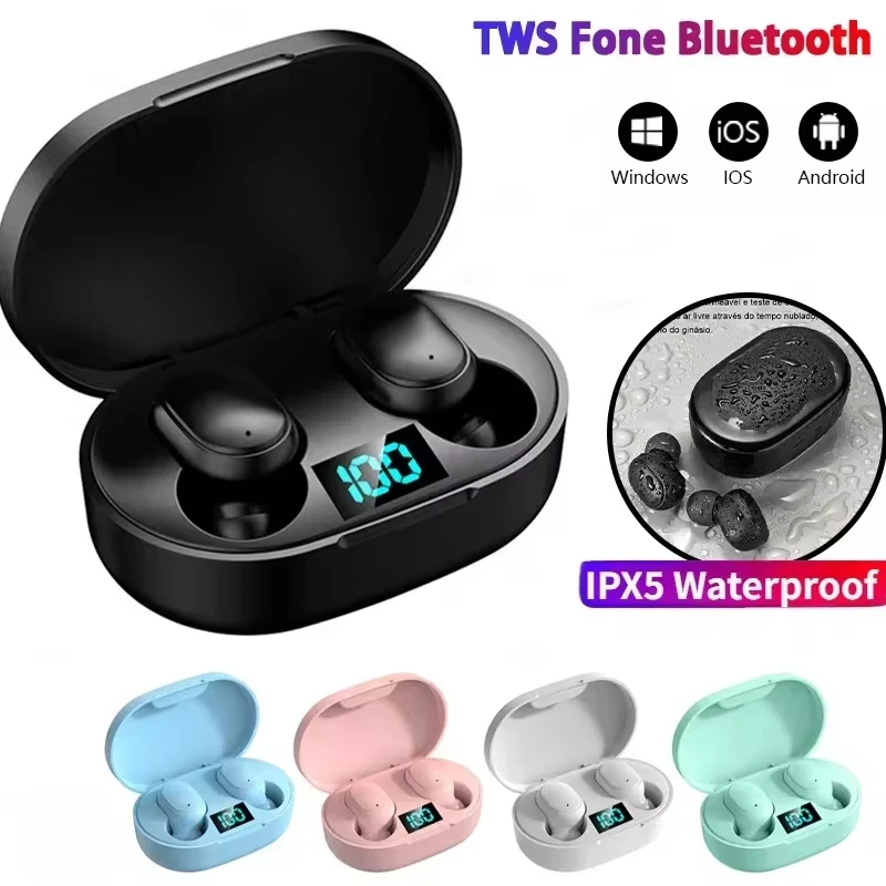 E6S Wireless Bluetooth Noise Cancelling Earbuds