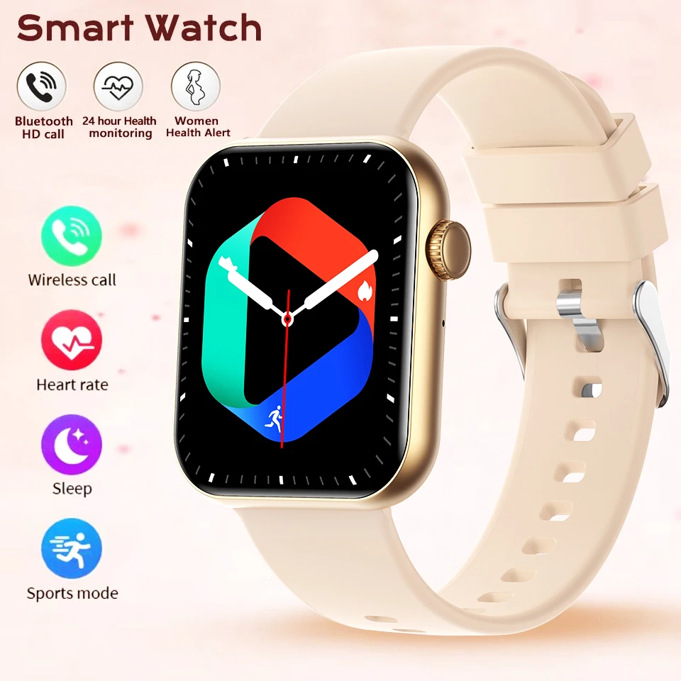 Smart Waterproof Bluetooth Sports Watch for Women