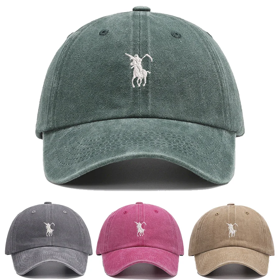 Grim Reaper Embroidery Baseball Cap