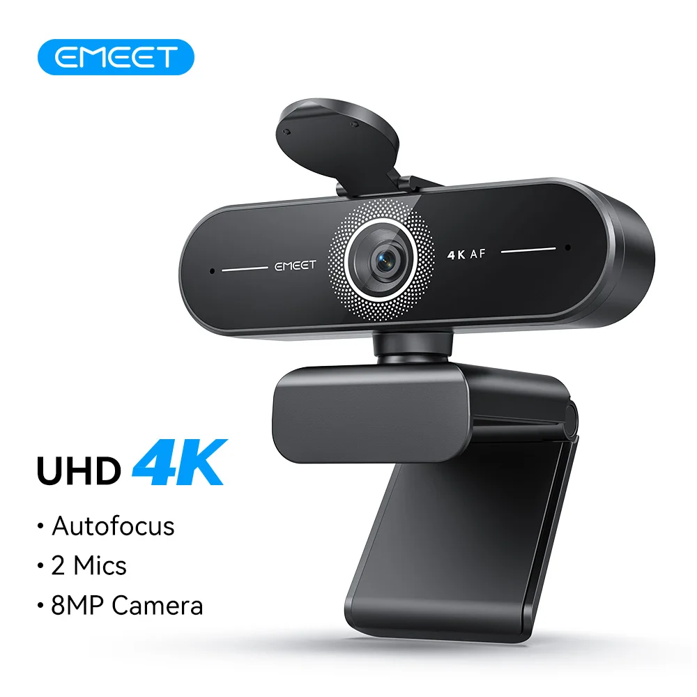 كاميرا ويب EMEET 4K للكمبيوتر