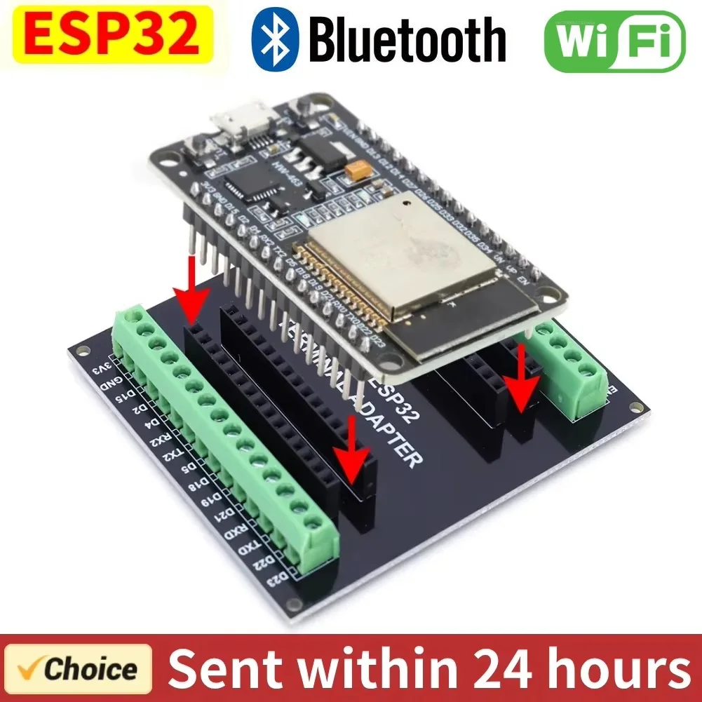 لوحة تطوير ESP32 واي فاي وبالتكنولوجيا الحديثة