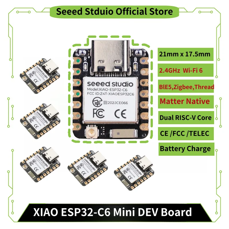 ESP32C6 Mini Development Board