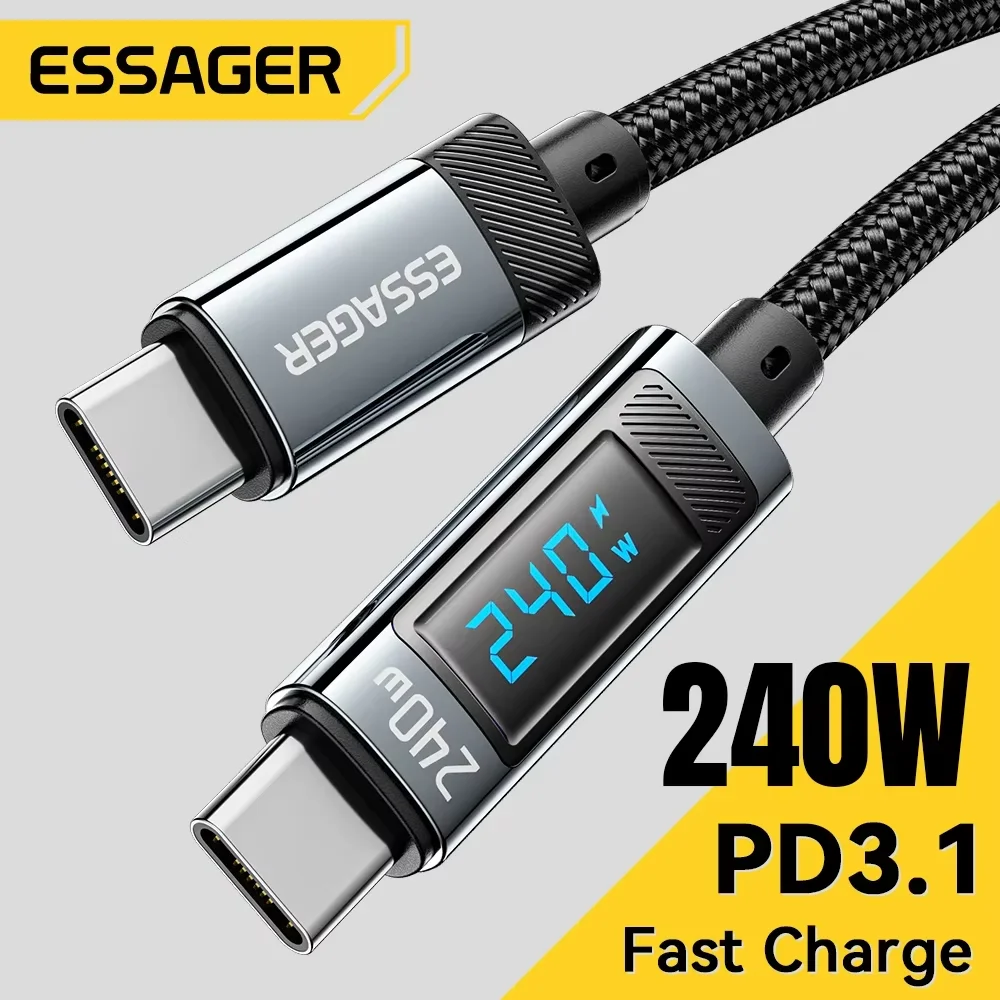 Essager 240W USB Type C Charging Cable