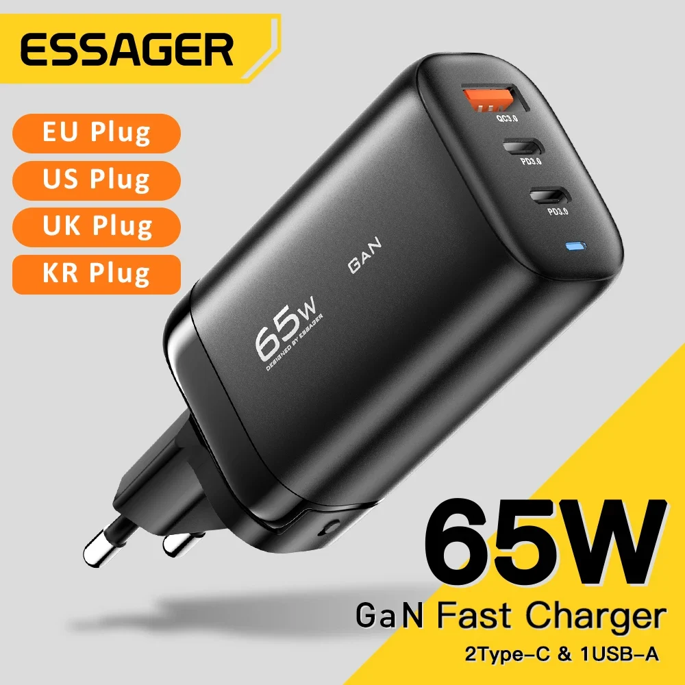 شاحن سريع 65 وات من Essager