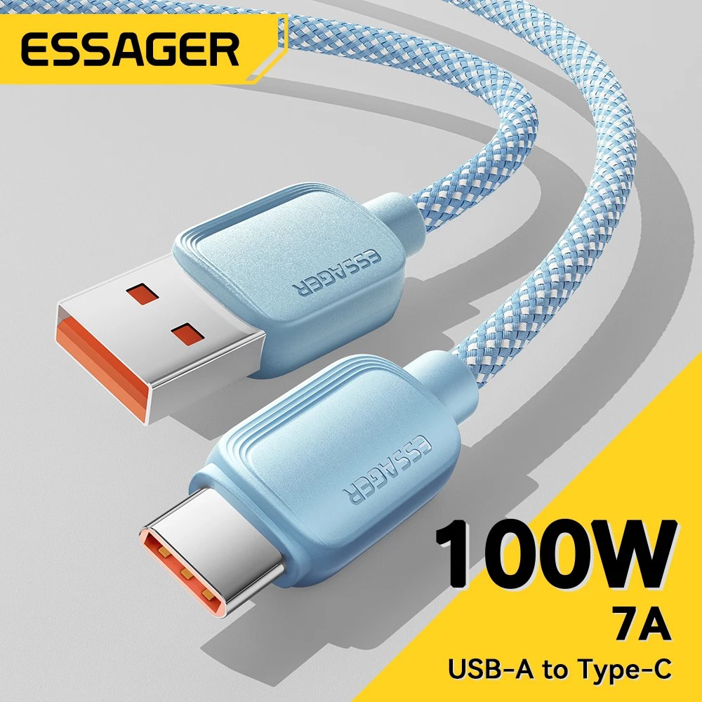 كابل شحن سريع USB-C 100 واط