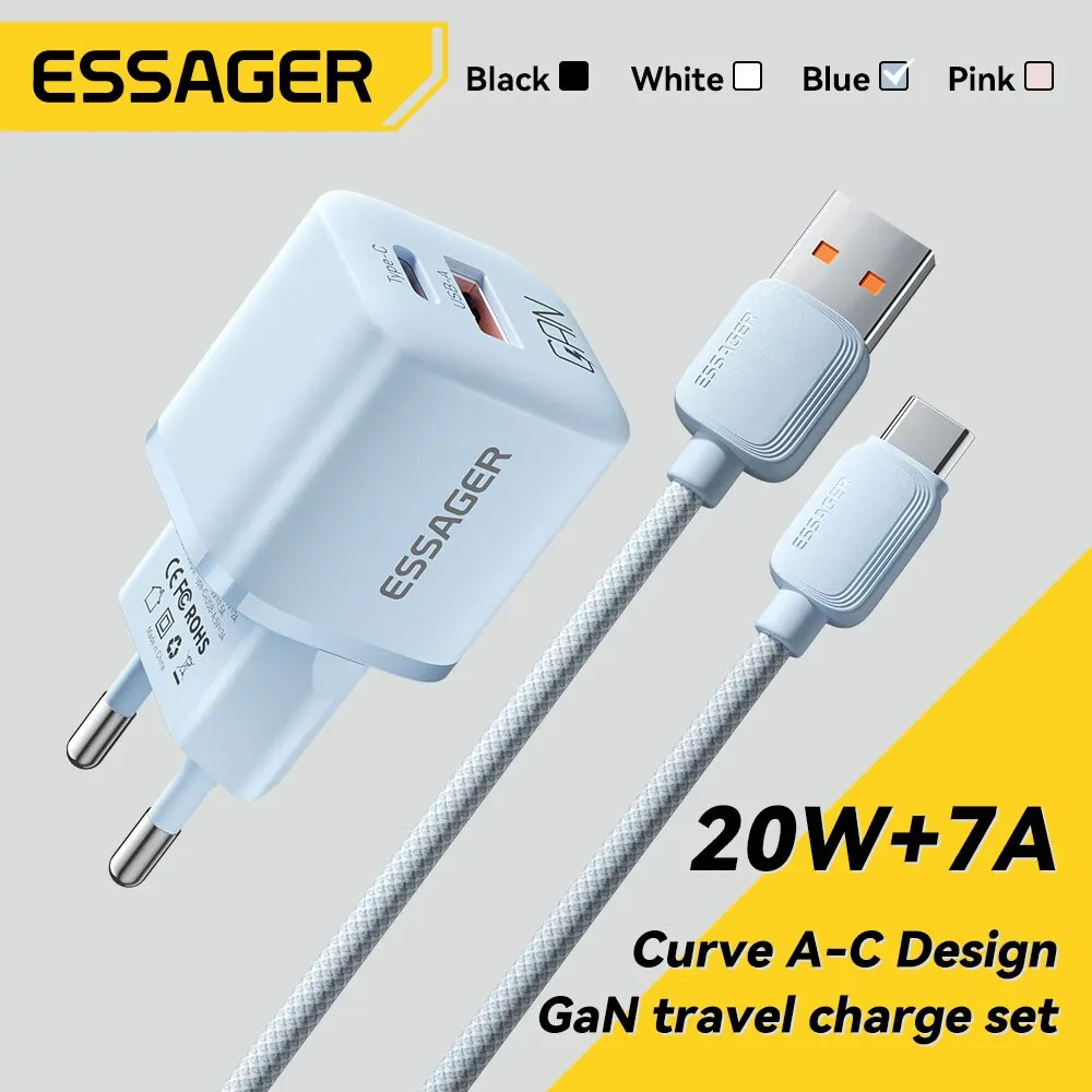 شاحن Essager GaN USB Type C سريع