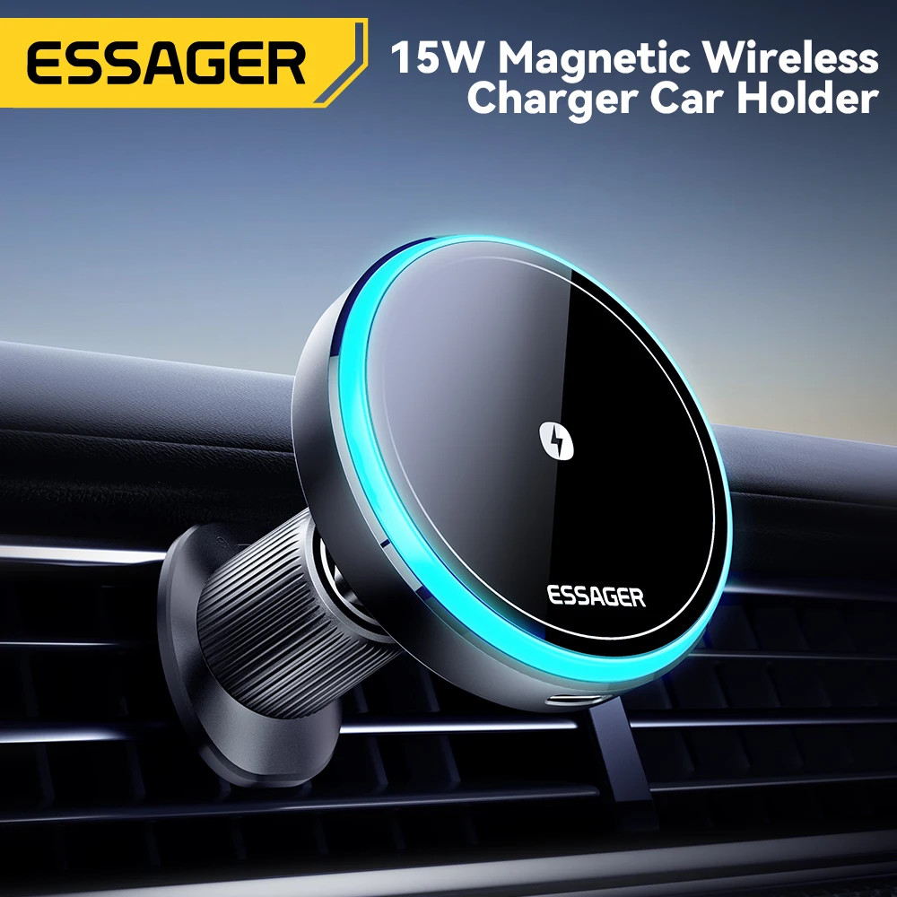 Magnetic Wireless Charger Car Phone Holder