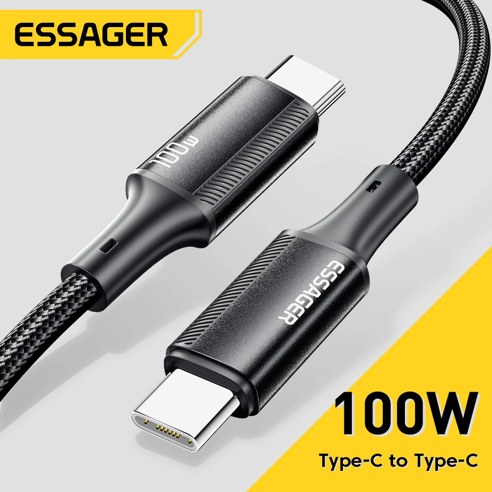 كابل USB Type-C شحن سريع 100W