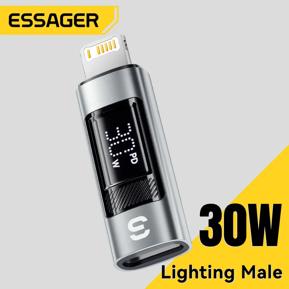 Fast Charging Type-C to Lightning Adapter