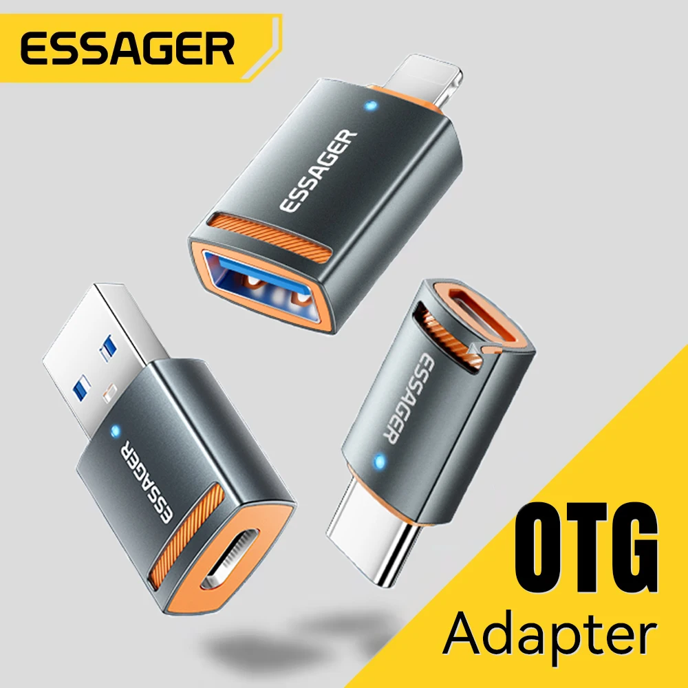 Essager USB OTG Adapter for Type-C Devices