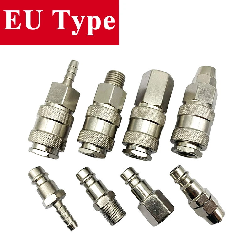 EU Air Hose Quick Release Fittings