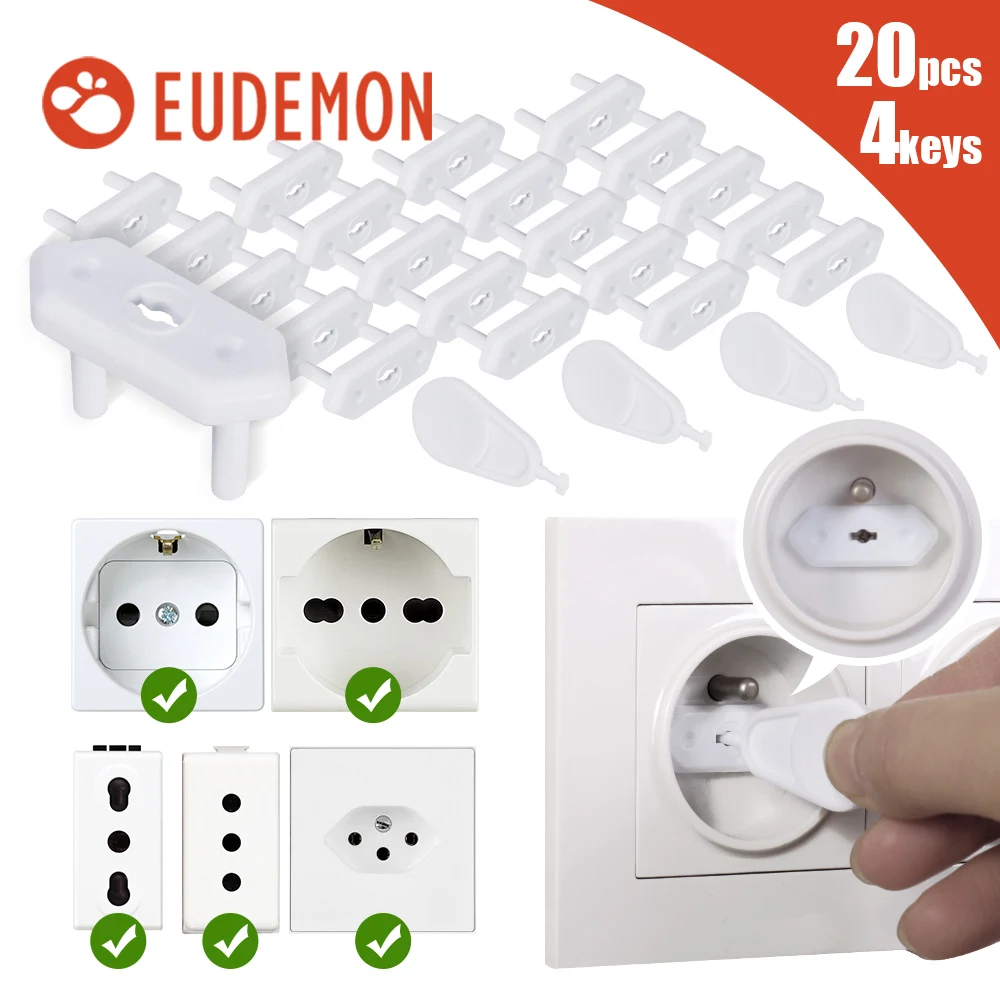 مقبس طاقة أمان للأطفال EUDEMON