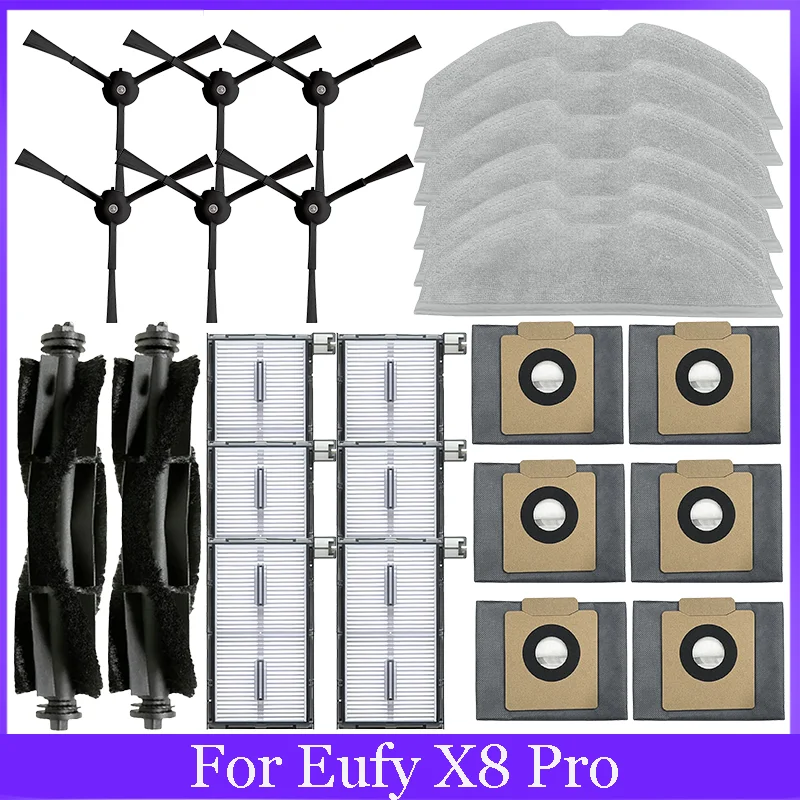 قطع غيار مكنسة Eufy X8 برو