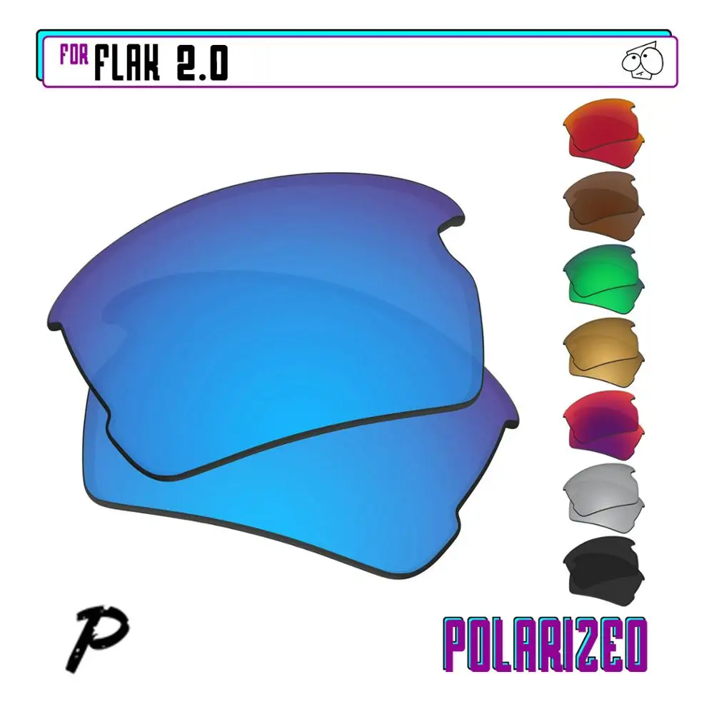 EZReplace Polarized Lenses for Oakley Flak 2.0