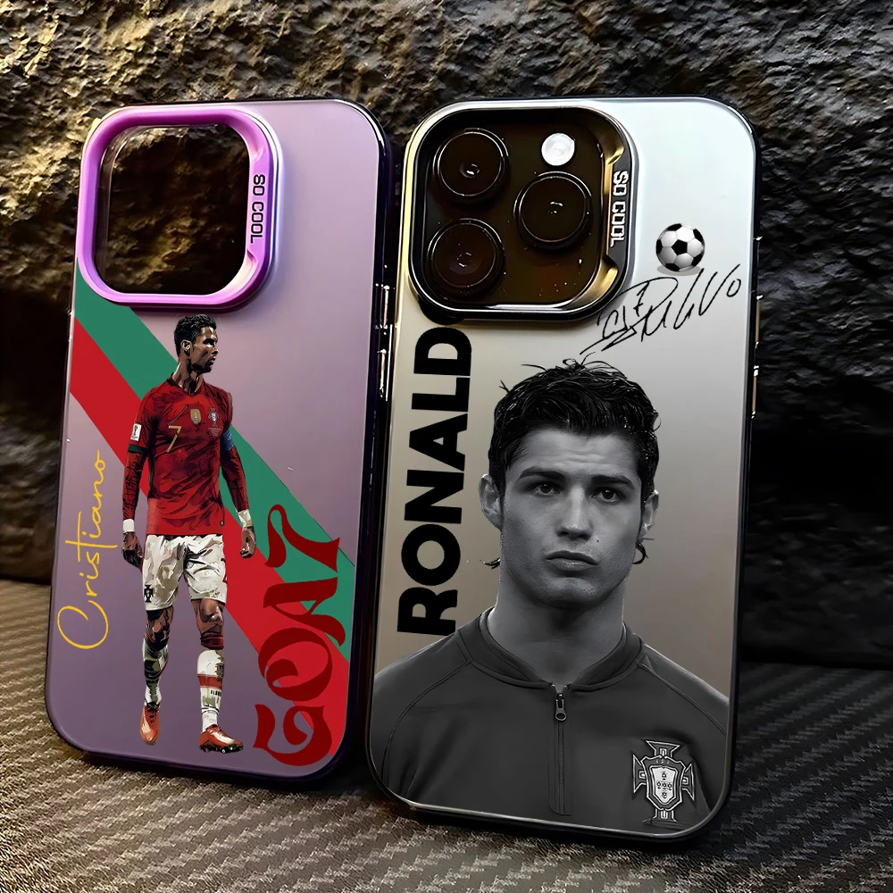 CR7 Football Player Phone Case for iPhone