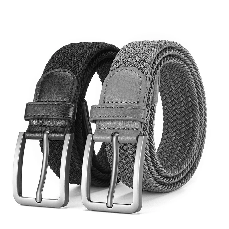 Trendy Men’s Elastic Braided Tactical Belt