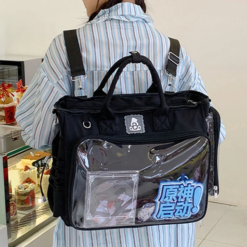 Fashionable Transparent Backpack for Women