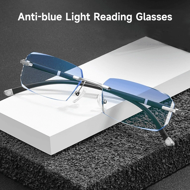 Fashion Diamond Blue Light Blocking Glasses