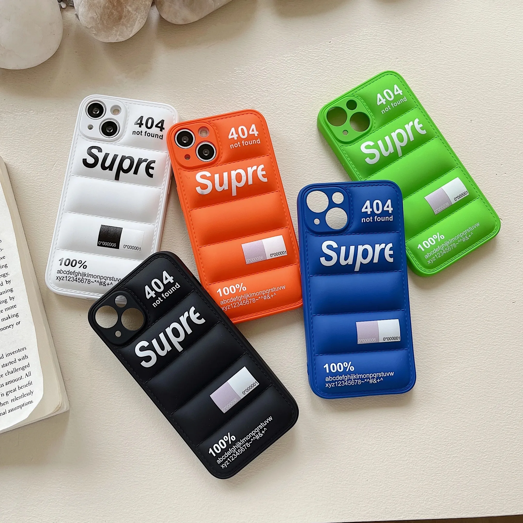 Cute Down Jacket Puffer Case for iPhone