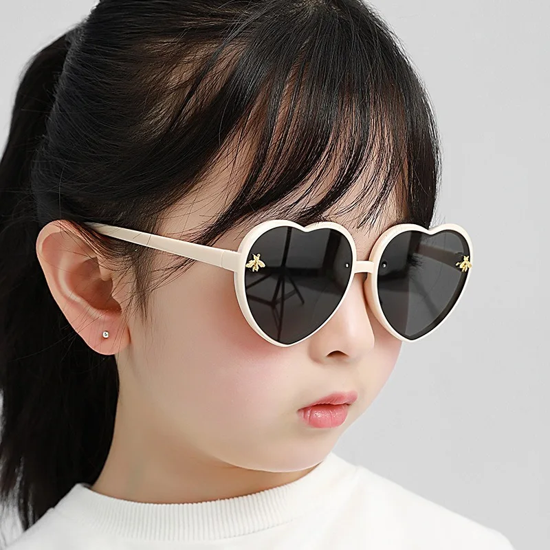 Cute Pink Cartoon Sunglasses for Kids