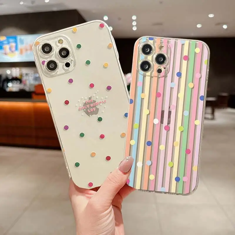 Cute Heart Pattern iPhone Phone Case